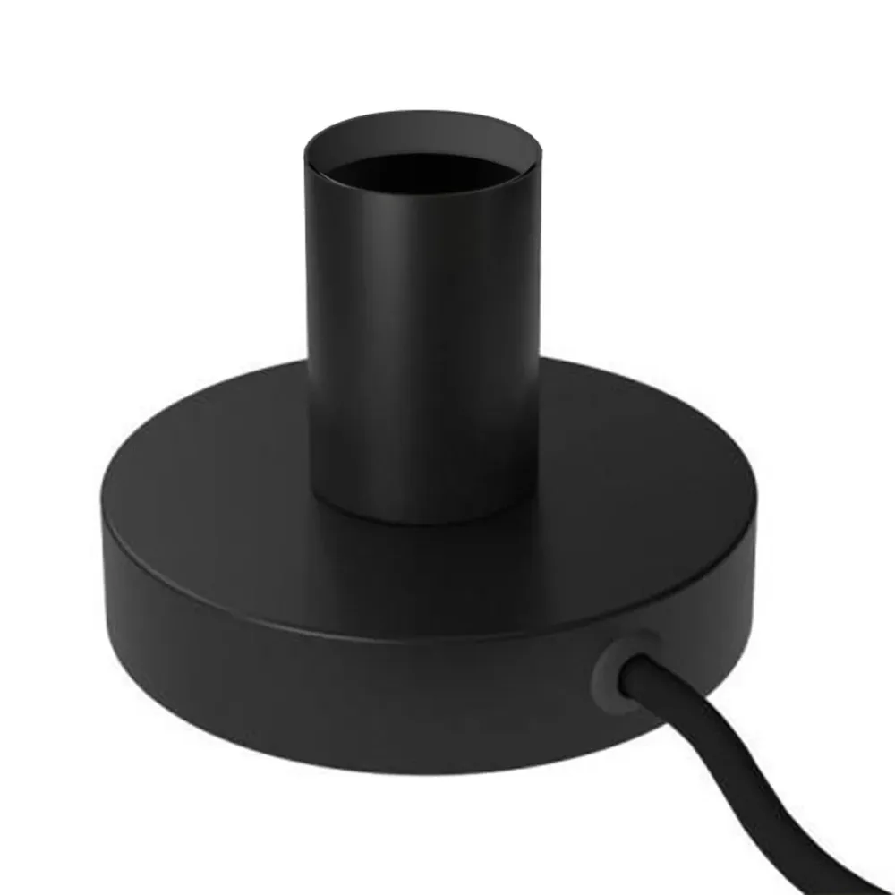 Posaluce - Lampe de table en métal - Noir