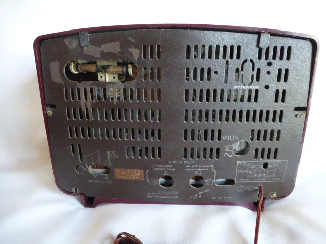 Poste radio à lampes Philips B4F70A » Bluetooth »