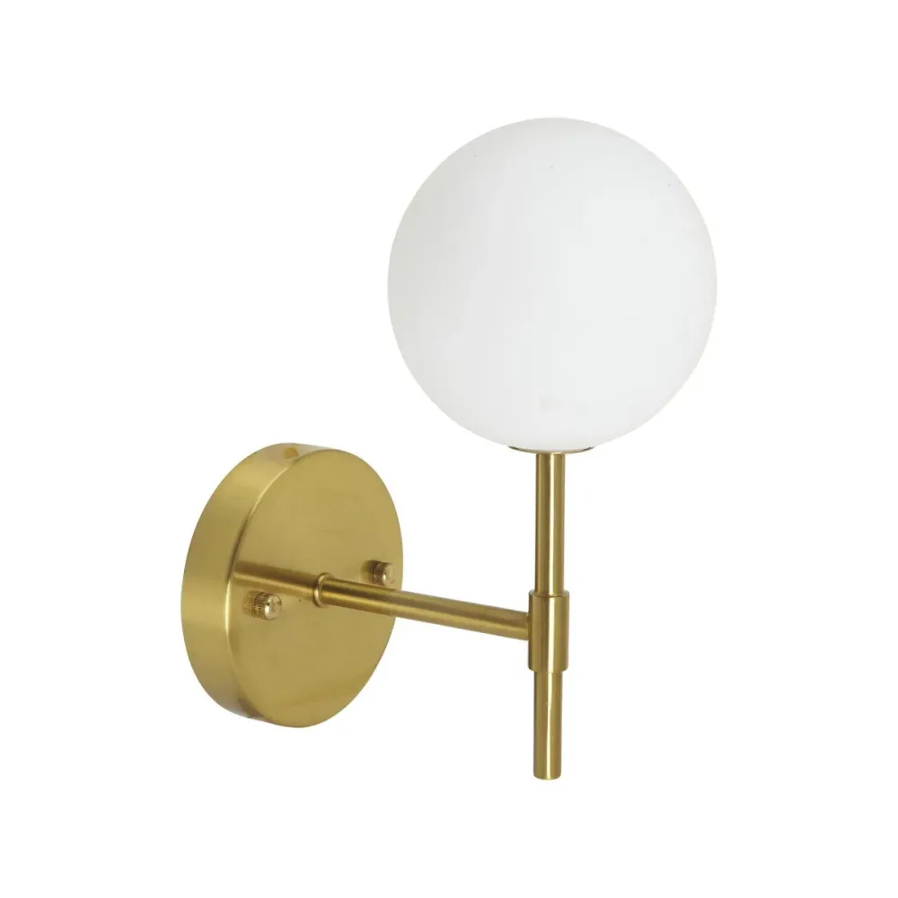Applique murale PR Home Sigma 1L G9 H 25cm Gold