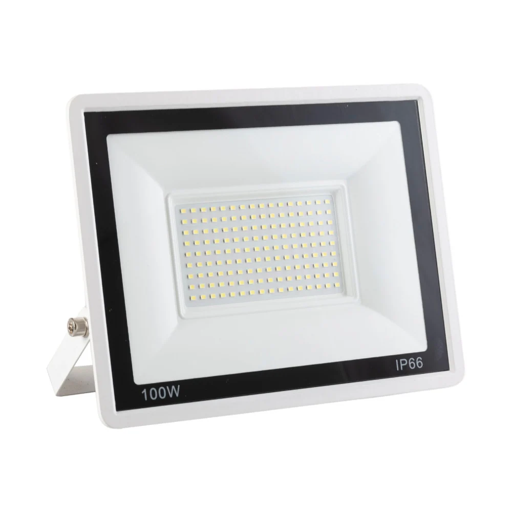 Projecteur LED 100W 8 000Lm 6000ºK IP66 Gradable 60 000H Finition Blanche [LM-6010-W-CW]