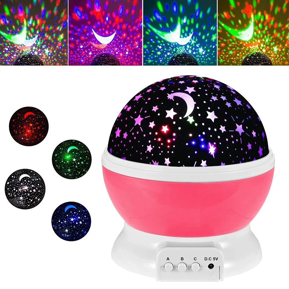 Projecteur Nova Star | Veilleuse tournante pour enfants