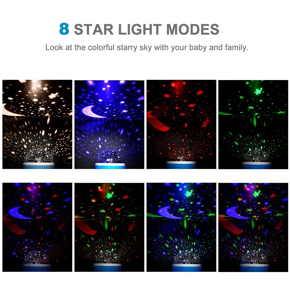 Projecteur Nova Star | Veilleuse tournante pour enfants