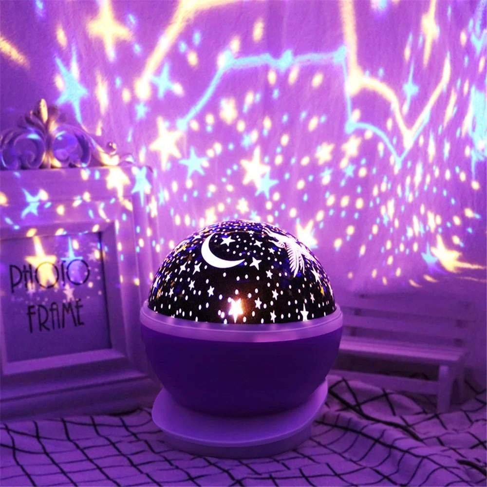 Projecteur Nova Star | Veilleuse tournante pour enfants