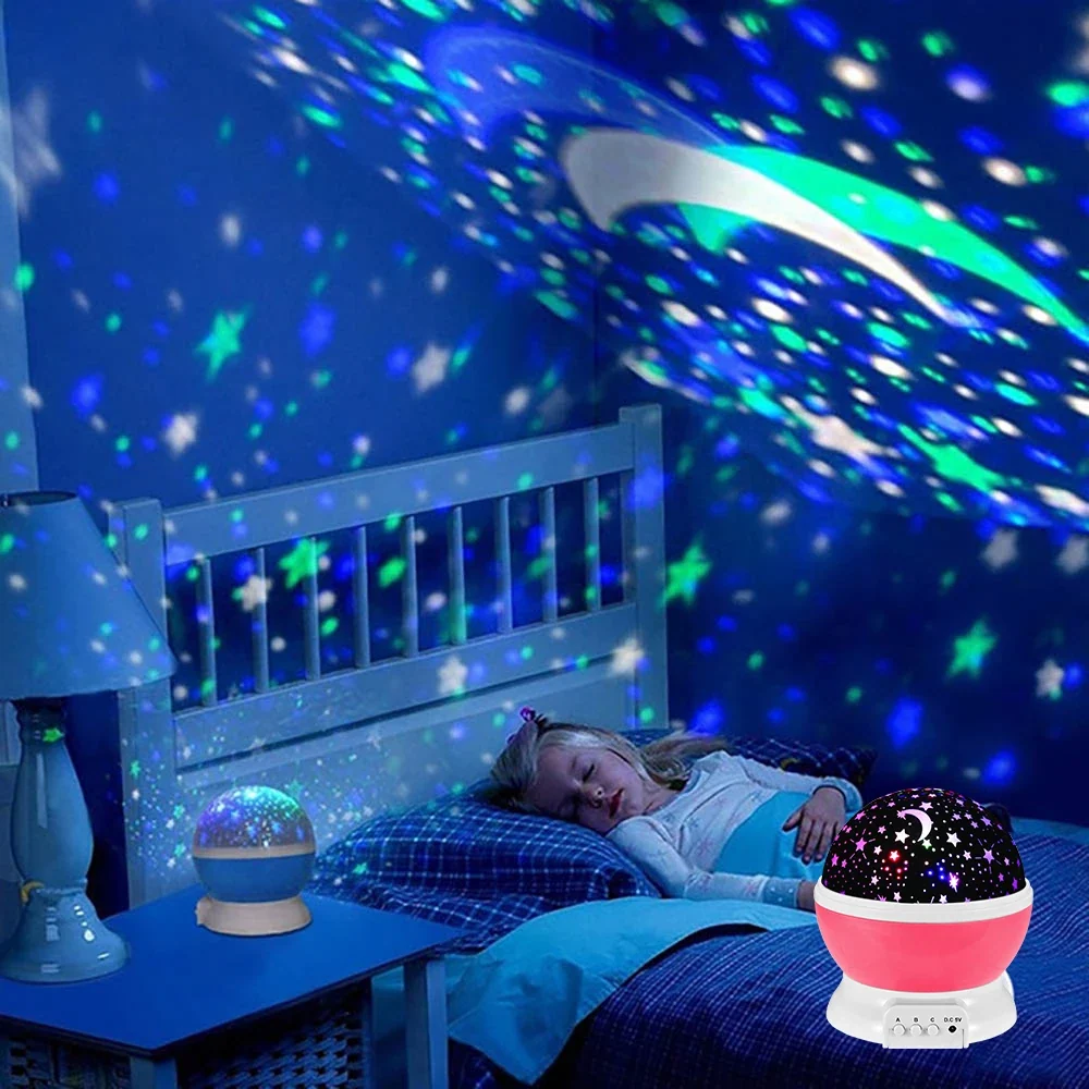 Projecteur Nova Star | Veilleuse tournante pour enfants