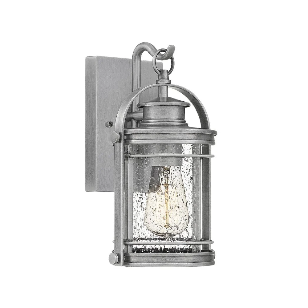 Applique murale extérieure Quoizel Booker 1L en acier E27, H 29 cm
