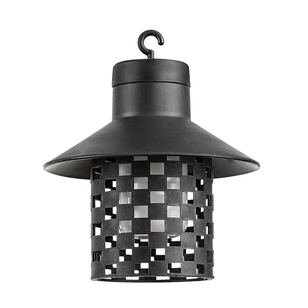 Éclairez votre extérieur avec 4 lampes solaires Rabalux. IP44, noir, modèle Ximpu. Style et résistance aux intempéries pou...