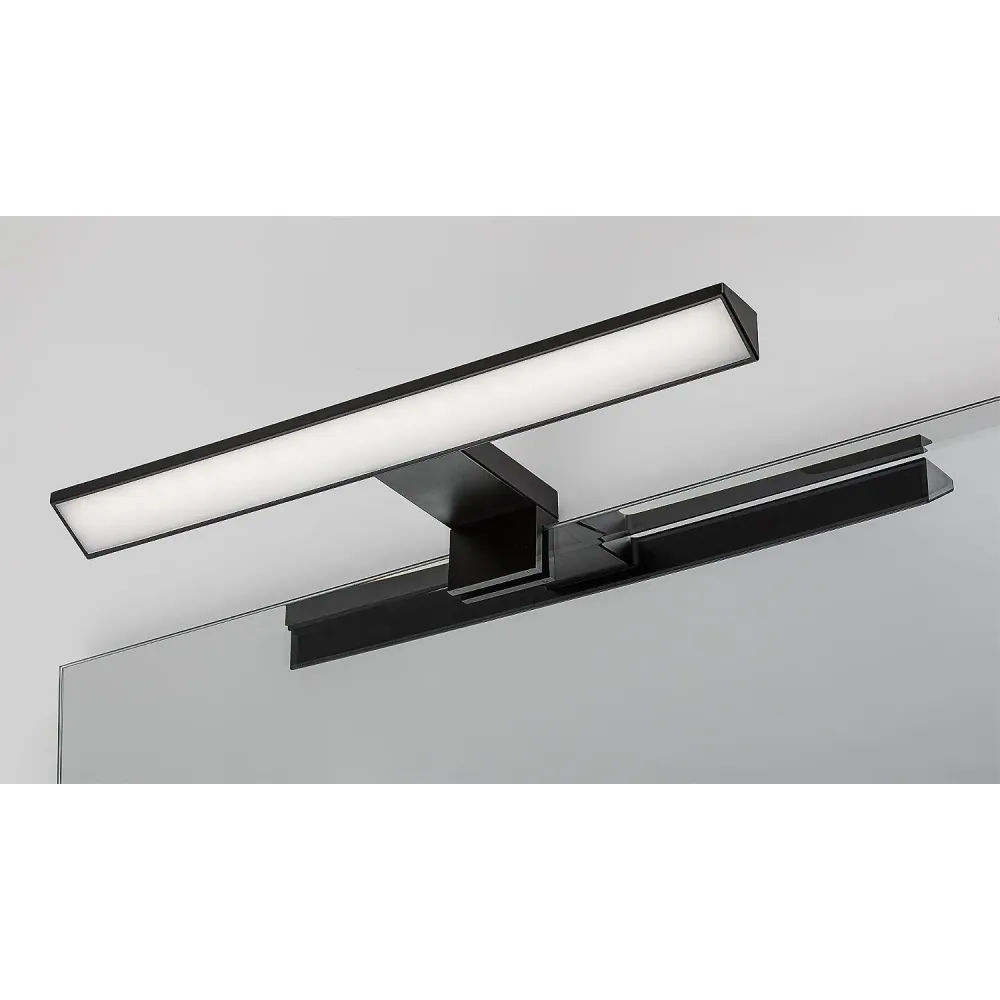 Lampe de salle de bain Rabalux, puissance 6W, blanc naturel 4000K, IP44. noir, Loric