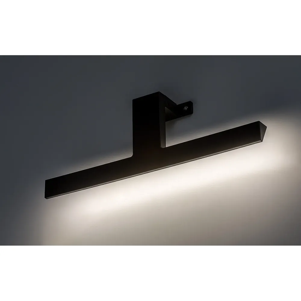 Lampe de salle de bain Rabalux, puissance 6W, blanc naturel 4000K, IP44. noir, Loric