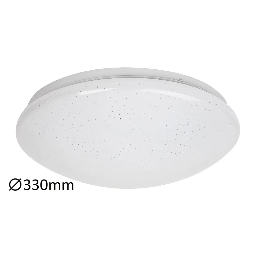 Rabalux Lucas plafonnier rond 3937 blanc 18W