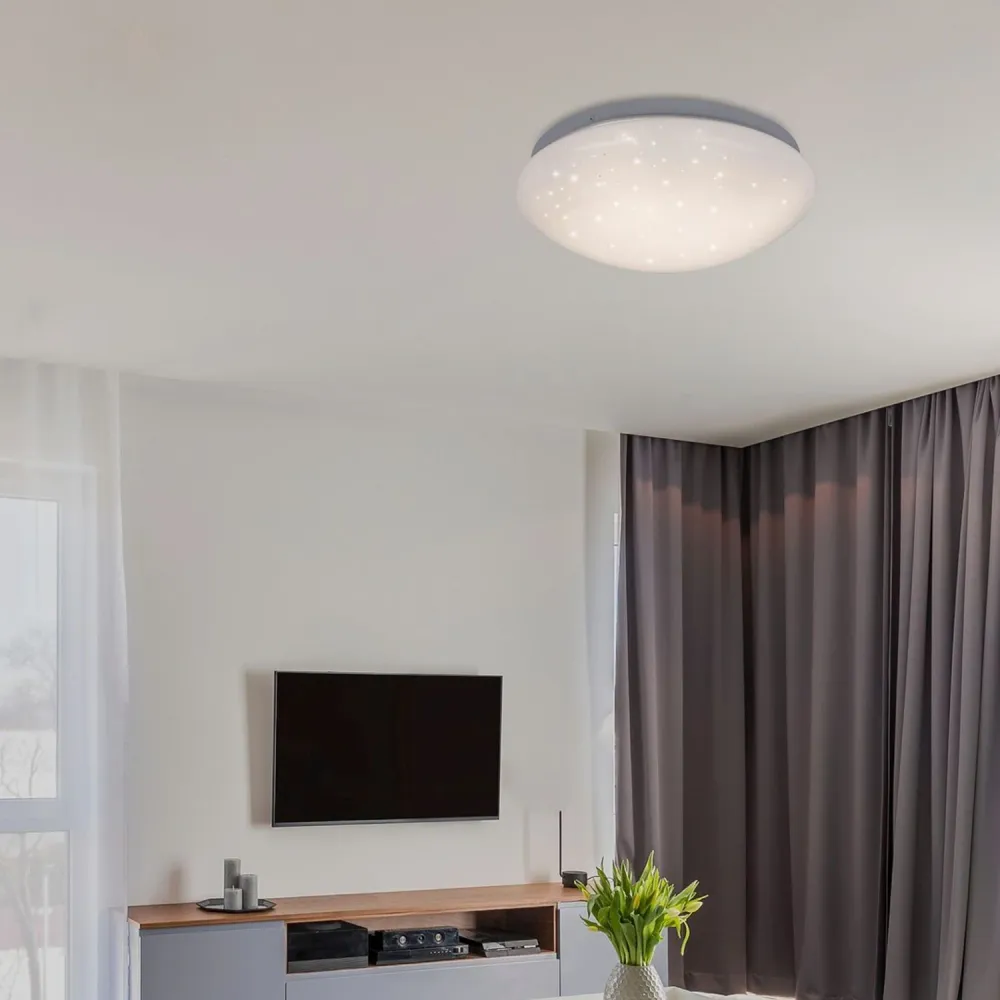 Rabalux Lucas plafonnier rond 3938 blanc 24W LED