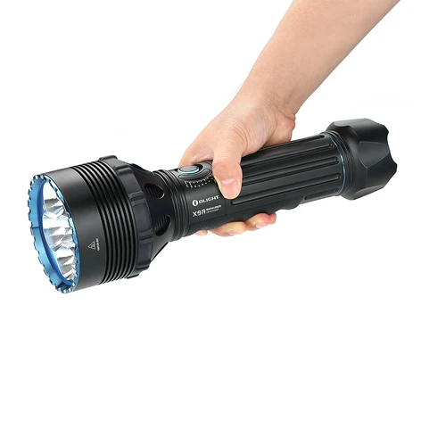 LAMPE OLIGHT X9R MARAUDER - GROSSE LAMPE TORCHE 25000 LUMENS LPE25 RacingGear974