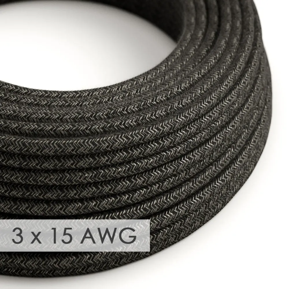 Rallonge - Rond Lin Charbon RN03 - 15/3 AWG