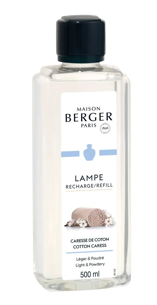 Recharge Maison Berger - lampe à parfum - Caresse de Coton - 500 ml