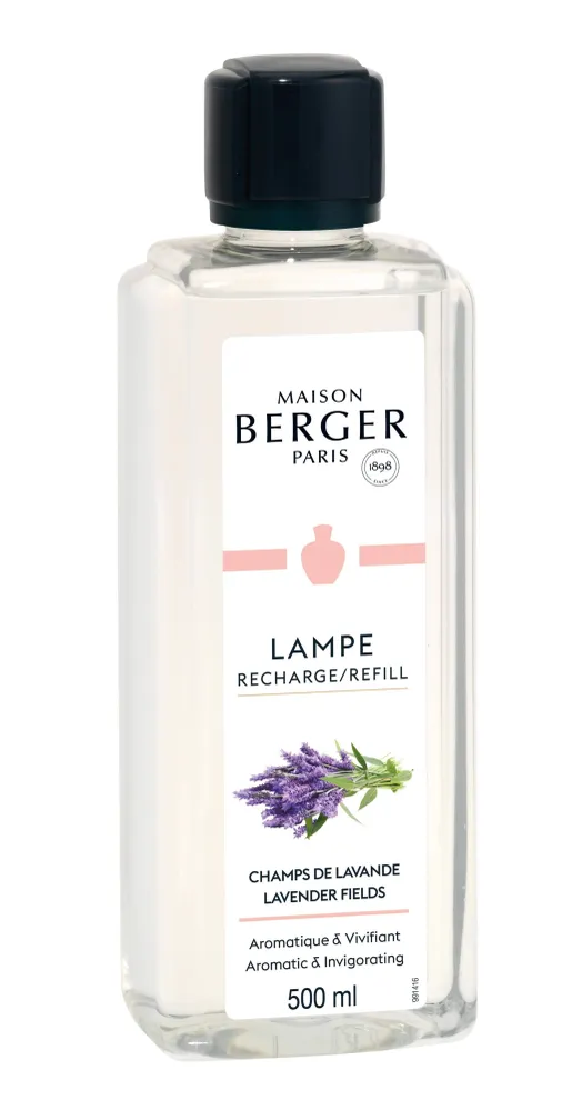 Recharge Maison Berger - Lampe à parfum - Champs de Lavande - 500 ml