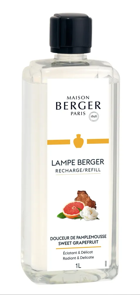 Recharge Maison Berger - Recharge pour lampe à catalyse - Sweet Grapefruit - 1 L