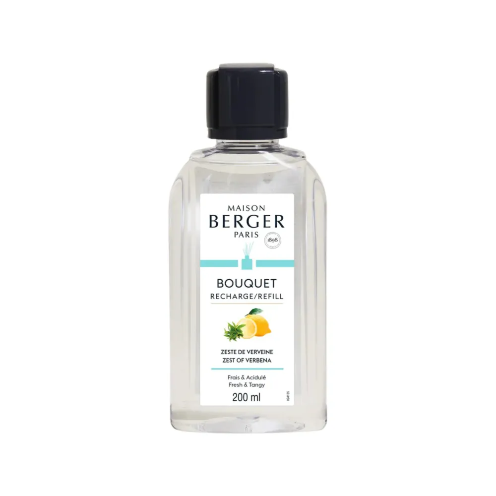 Recharge pour lampe Zeste de verveine 200 ml - Maison Berger