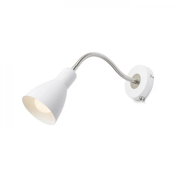 Applique murale d'appoint Rendl KAYA 1 x E27 15W blanche