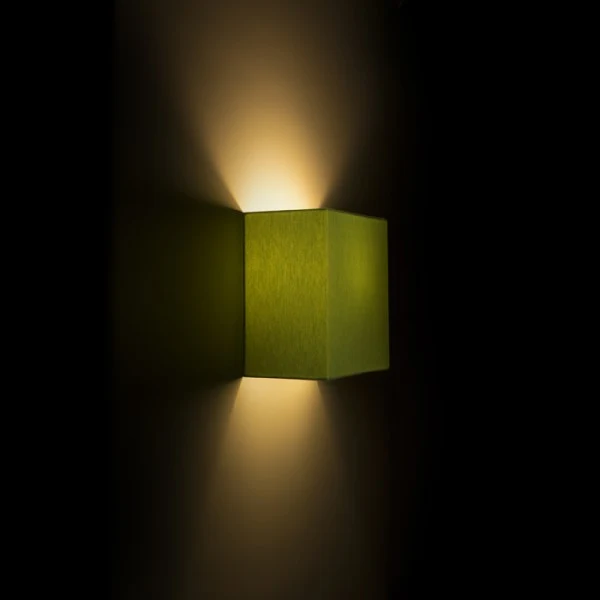 Applique murale Rendl LOPE 1 x E27 15W vert citron