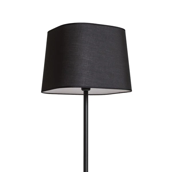 Lampadaire Rendl Perth 1L E27 noir/beige Black