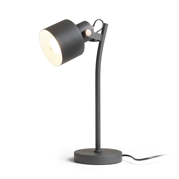 Lampe de bureau Rendl CELEIA 1 x E27 11W noire Black