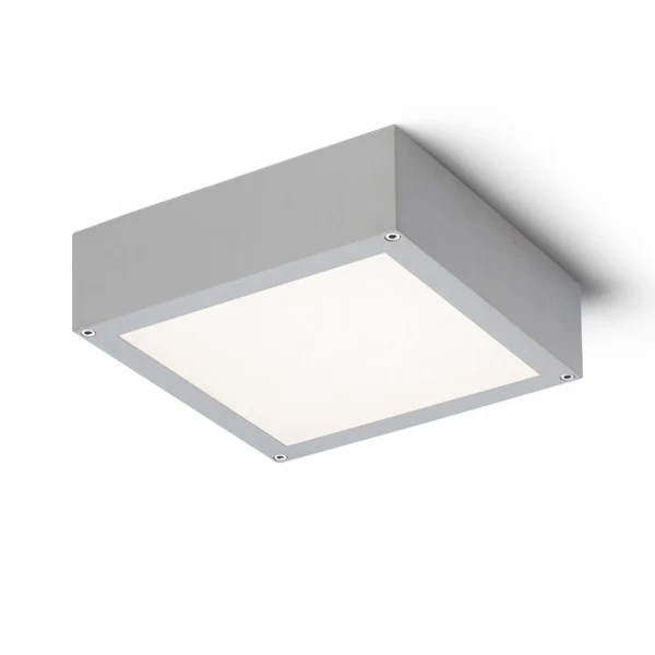 Plafonnier extérieur Rendl Scott 1L LED 9,8W 3000K gris