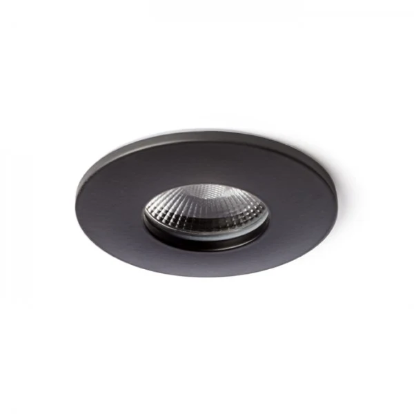 Spot encastré Rendl WATERBOY 1 x LED 10W 3000K noir mat