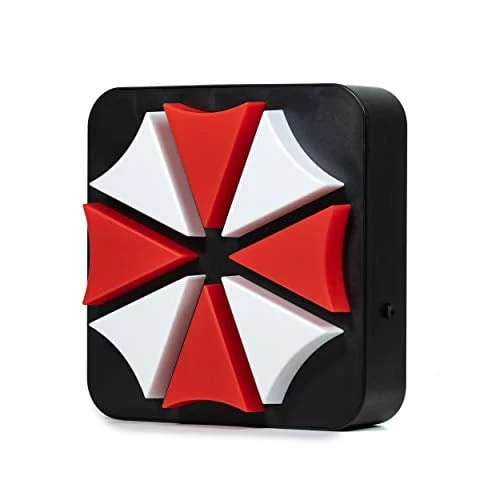 Resident Evil - Lampe de bureau / Applique murale 3D Logo d'Umbrella Corporation