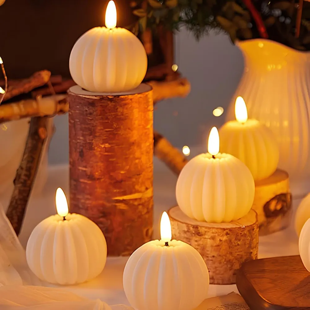 Bougies piliers LED à effet de flamme vacillante RetrosNJerseys