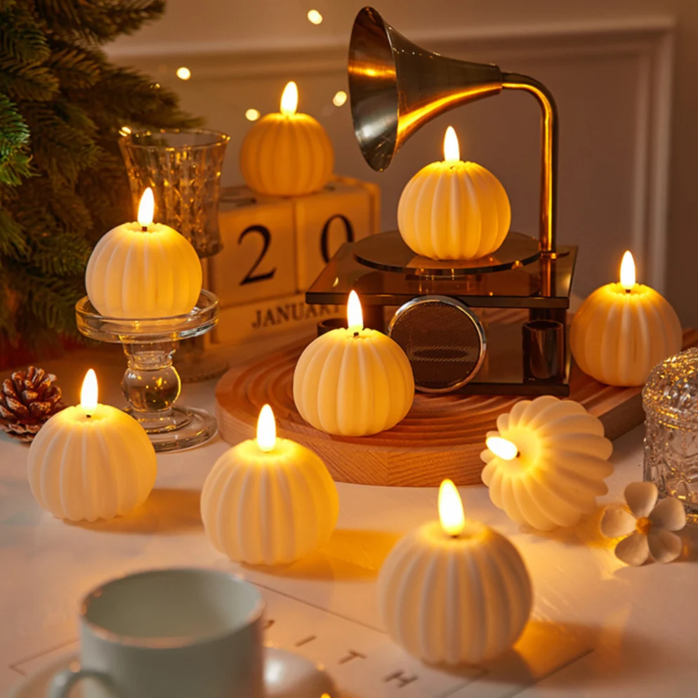 Bougies piliers LED à effet de flamme vacillante RetrosNJerseys