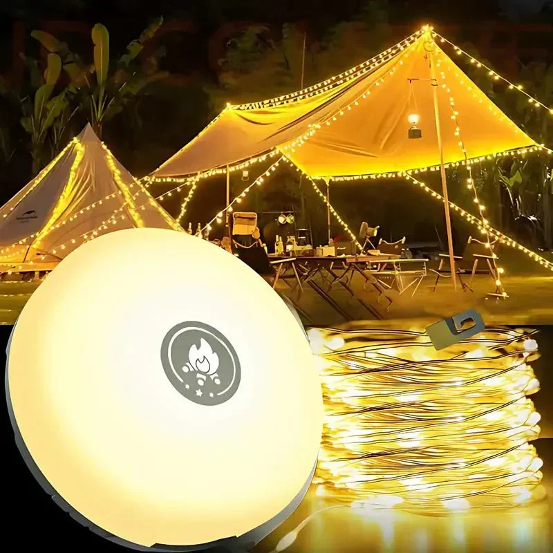 Guirlande lumineuse de camping avec LED étanches RetrosNJerseys