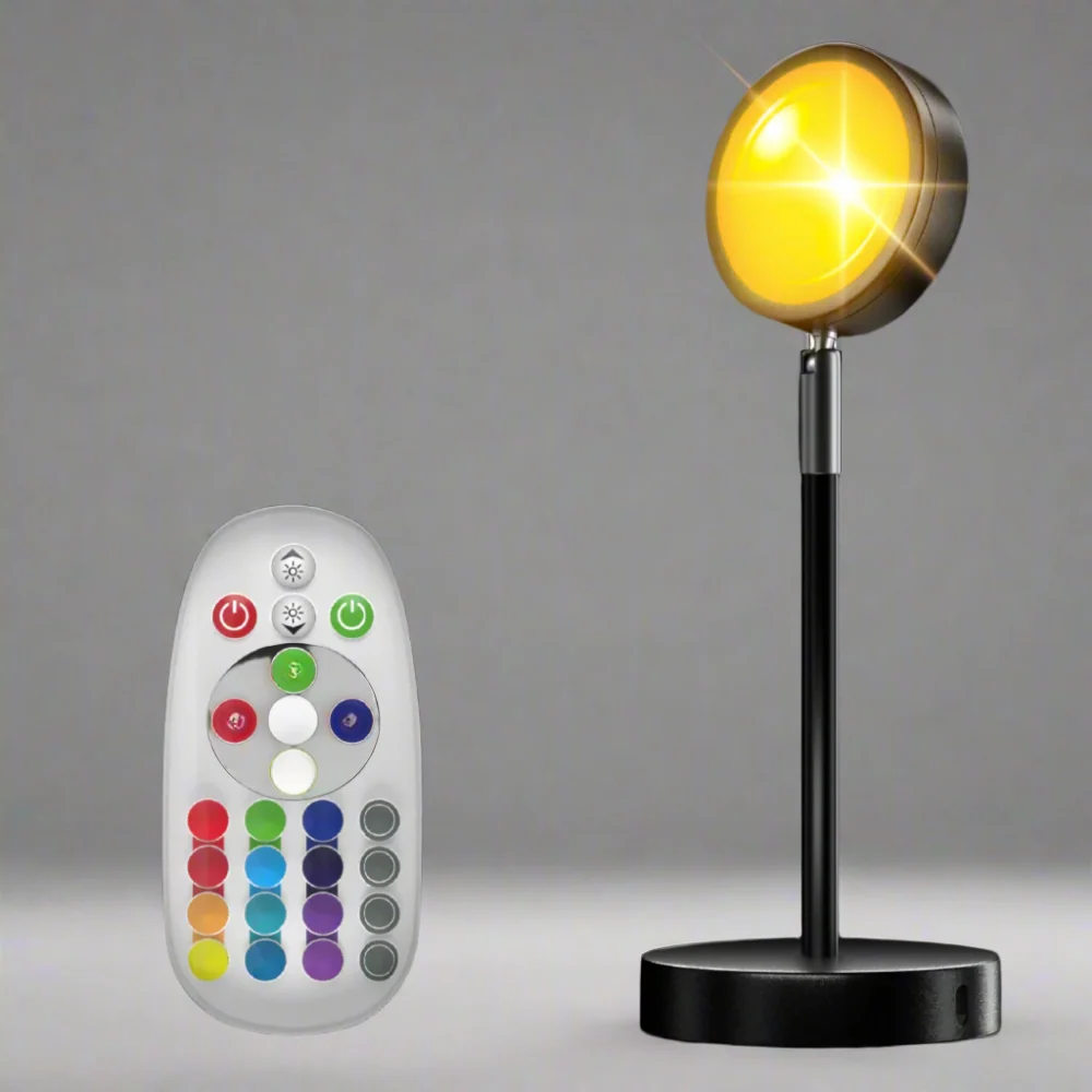 Lampe de projection LED à lumière d'ambiance et couleur réglable RetrosNJerseys