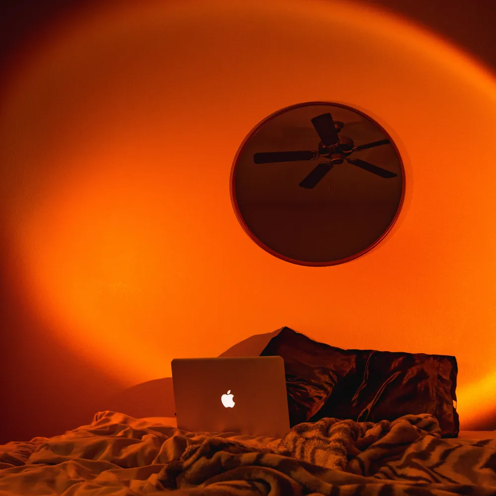 Lampe de projection LED à lumière d'ambiance et couleur réglable RetrosNJerseys