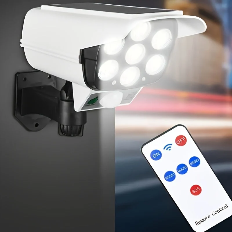 Projecteur solaire extérieur de sécurité avec détecteur de mouvement RetrosNJerseys