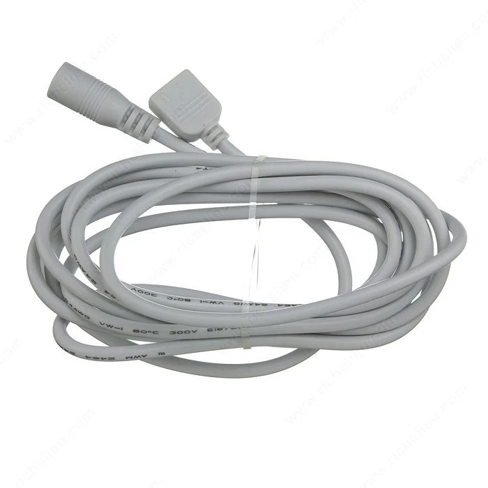 Cordon d'alimentation pour luminaire-ruban flexible à DEL de 24 V de Richelieu