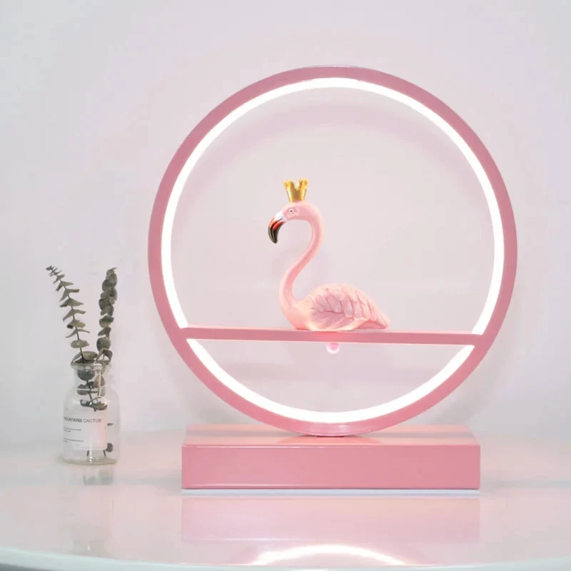 Lampe Flamant Rose Originale Royaume Flamant Rose