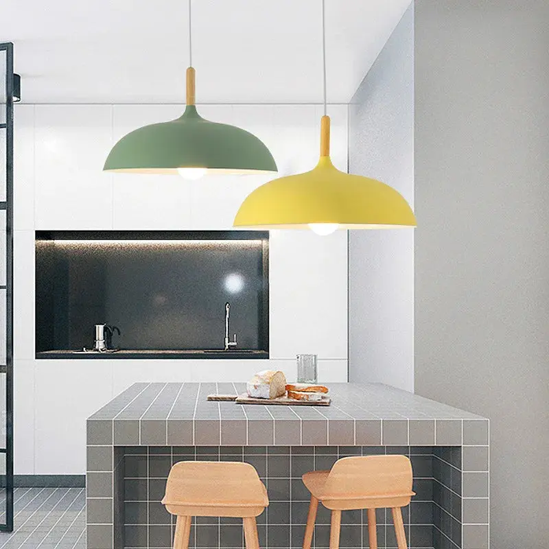 ScandiBeam - lampe de plafond en chêne scandinave moderne