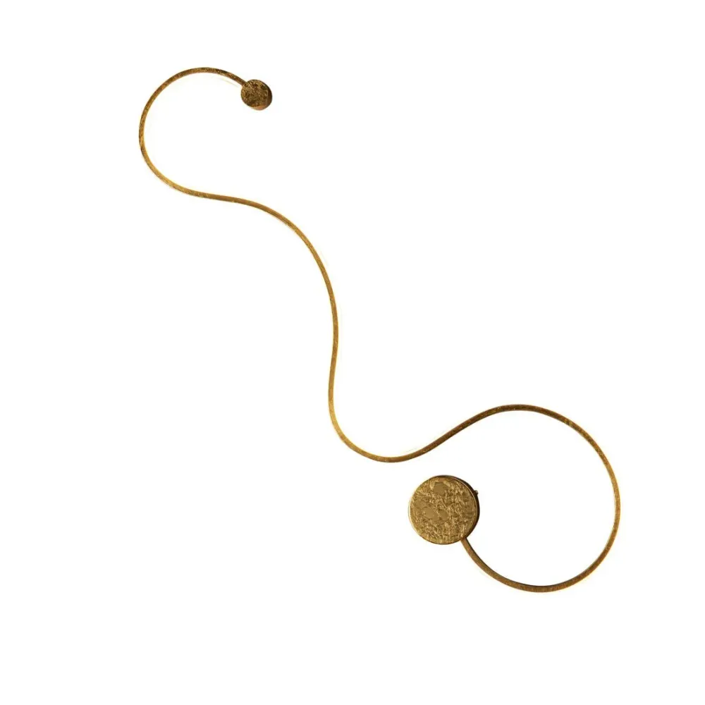 Applique murale Schuller GRAFOS 1L L 94cm, LED à feuilles d'or