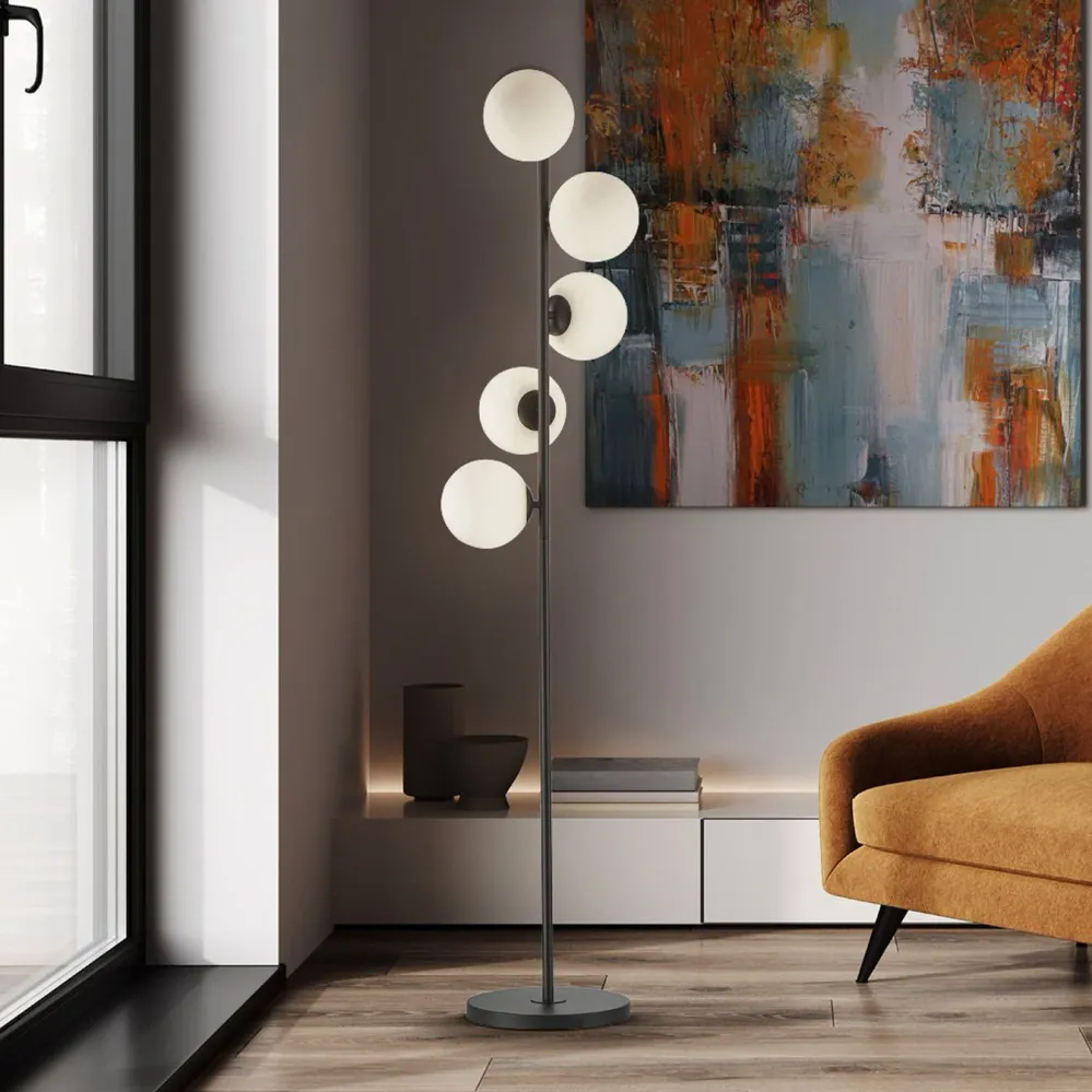 Lampadaire Schuller Inoa 5L G9 H 159 cm