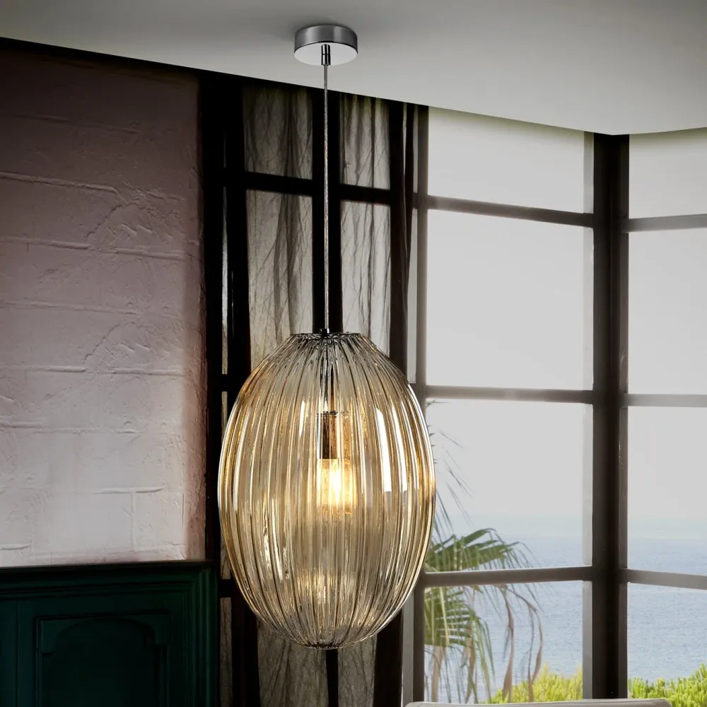 Lampe à suspension Schuller OVILA 1L D 30cm, E27