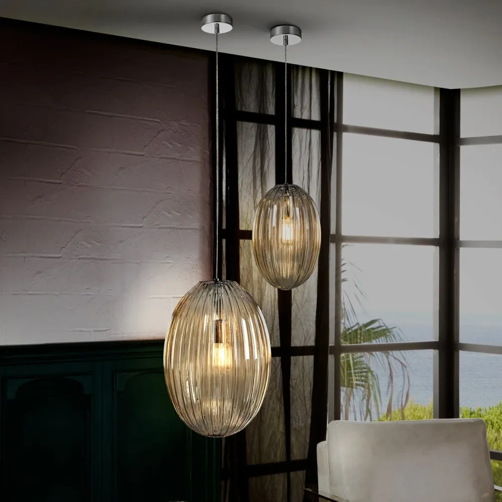 Lampe à suspension Schuller OVILA 1L D 30cm, E27