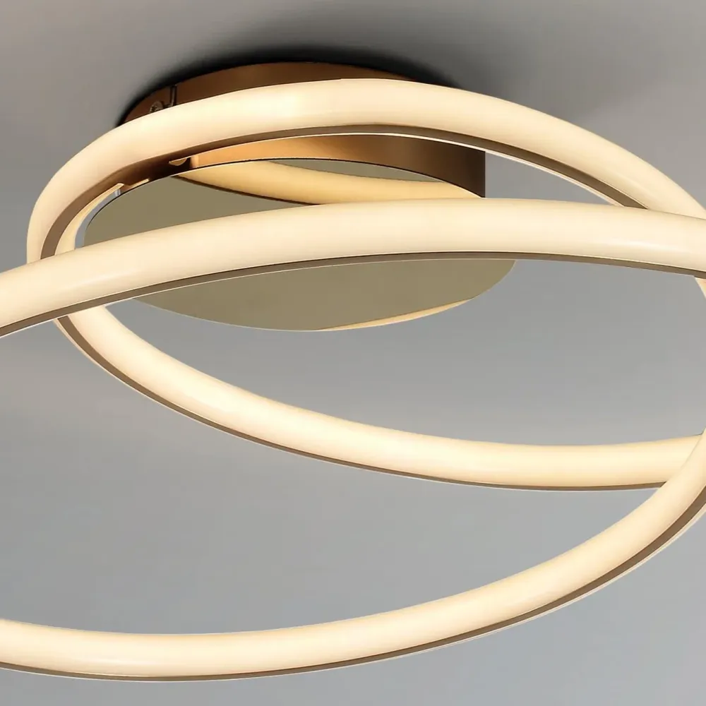 Schuller Tube ceiling light gold 138505