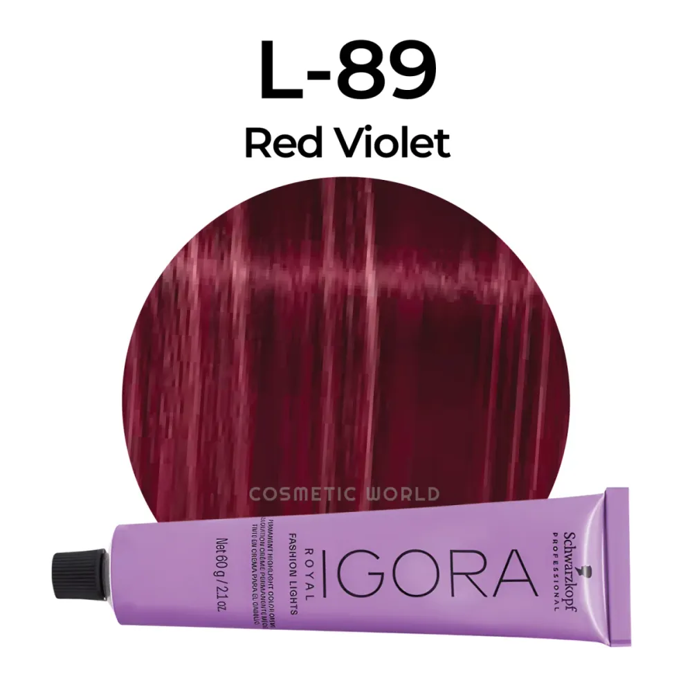 Lampe de mode Igora Royal L-89 Rouge Violet Schwarzkopf - Igora Royal