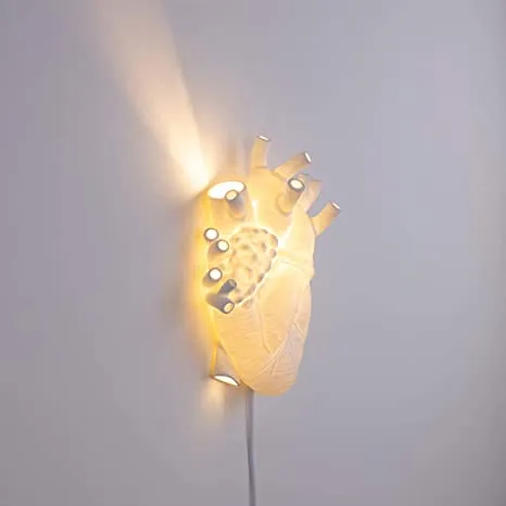 Lampe Applique murale coeur Love Bloom de Marcantonio - Seletti