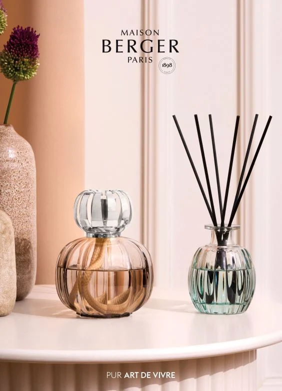 Set de coffret parfum Maison Berger - Lampe parfum - Corali - 250ml - 5 pieces