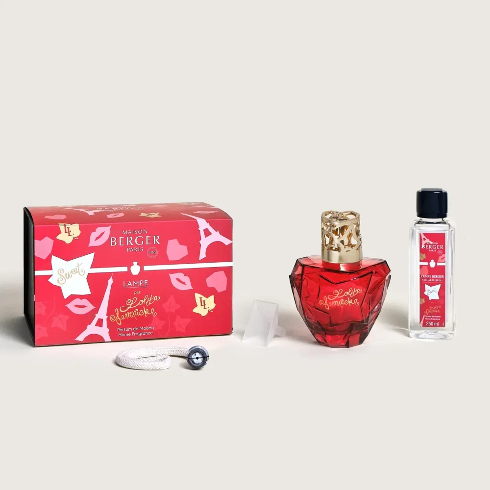 Set de parfum Maison Berger - Lampe - Lolita Lempicka Sweet - 250 ml - 2 pièces