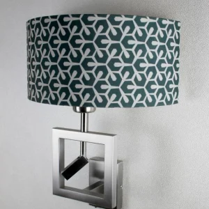 Applique signature SI-EL-AL2 avec abat-jour en tissu Signature Home Collection