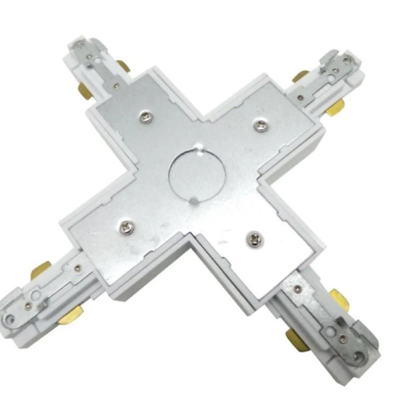Connecteur X Rail Monophasé BLANC Silamp