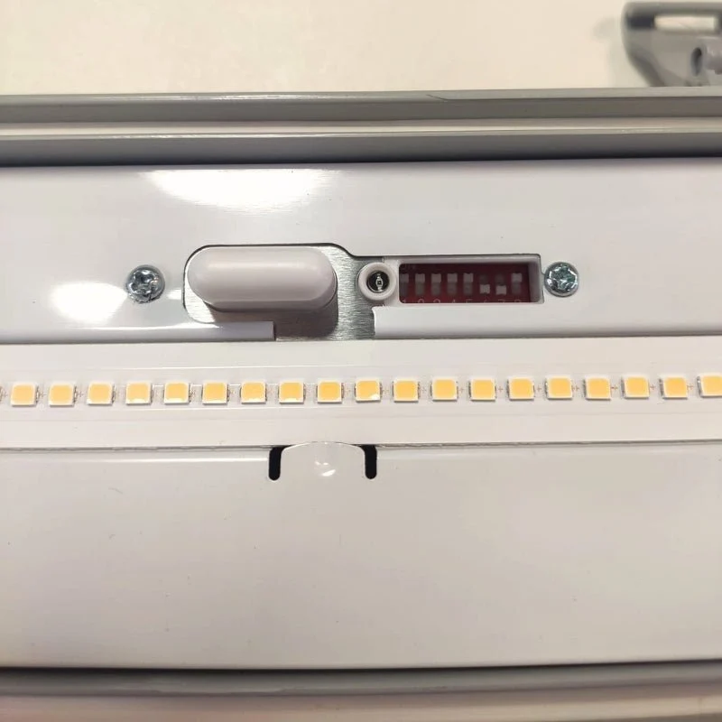 Réglette LED Étanche 150cm 50W 125lm/W IP65 avec Détecteur Intégré Silamp