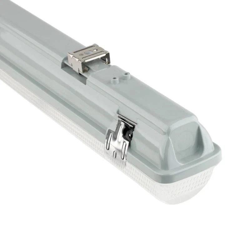 Réglette LED étanche Double pour Tubes LED T8 150cm IP65 (boitier vide) (pack de 8) Silamp