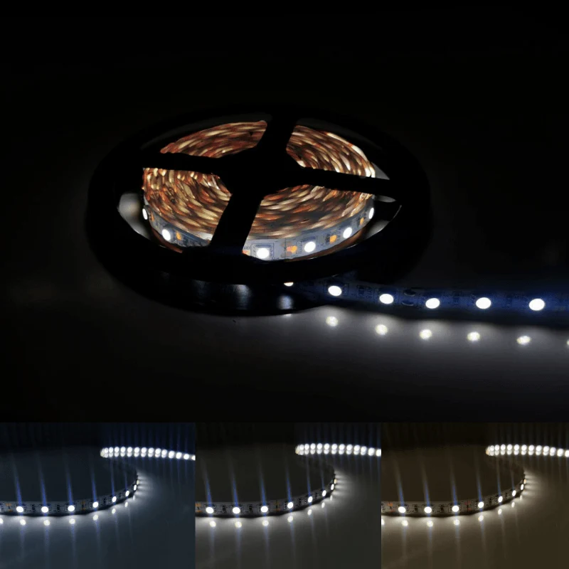 Ruban LED 12V 5M 5050 IP20 60LED/m (Pack de 5) Silamp